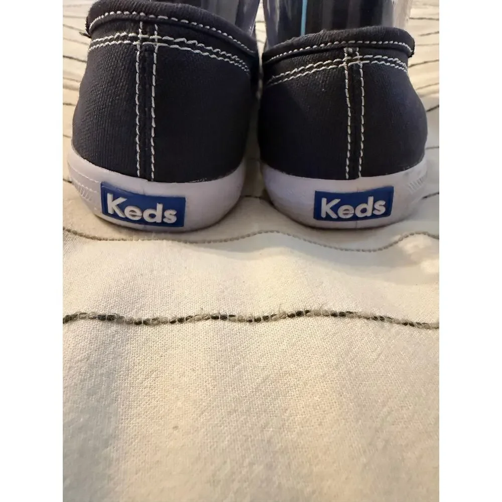 Keds Champion Originals Classic Navy Canvas Sneakers -6.5